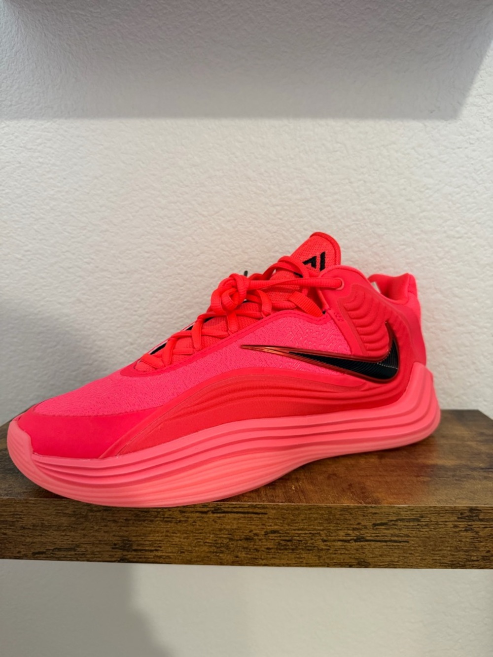 Nike Giannis Freak 7 Red Men's Athletic Sneakers - Picture 2 of 7
